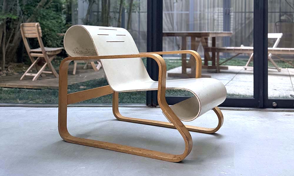 数量限定】42 アームチェア / ナチュラルラッカー Artek（アルテック
